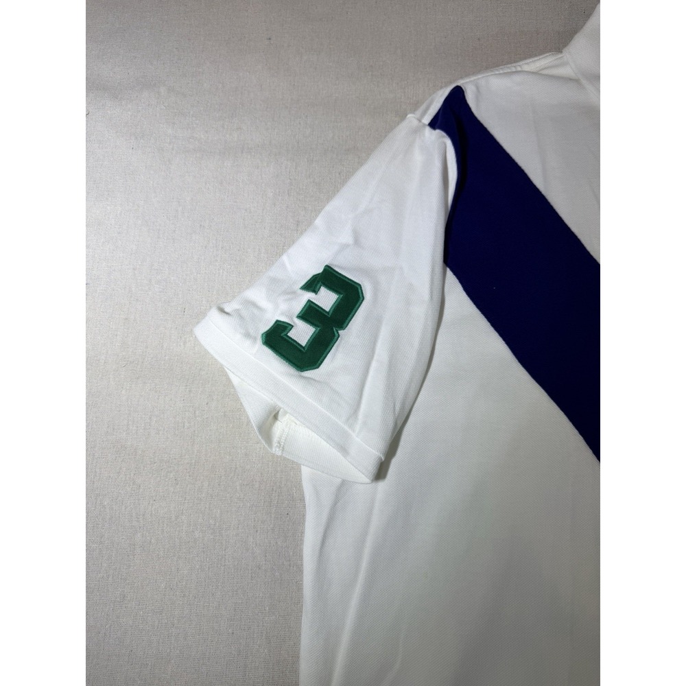 POLO RALPH LAUREN Size XL Classic Fit Big Pony Mesh Polo Shirt White NWT $138 - Picture 3 of 6